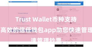 Trust Wallet币种支持 安全高效的信任钱包app助您快速管理钞票